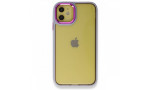 Newface iPhone 11 Kılıf Dora Kapak - Lila