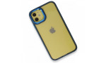 Newface iPhone 11 Kılıf Dora Kapak - Mavi