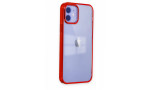 Newface iPhone 11 Kılıf Element Silikon - Kırmızı