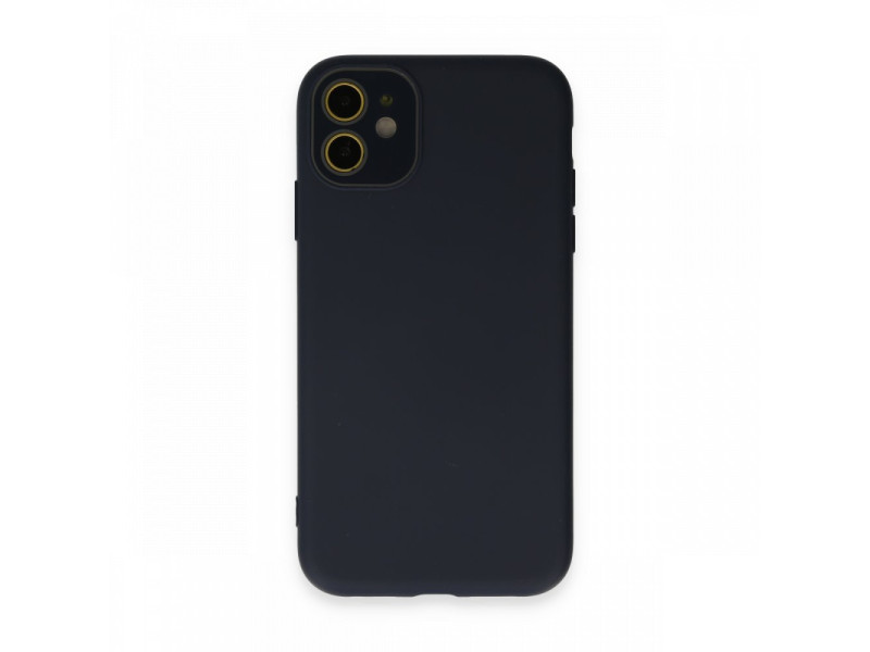 Newface iPhone 11 Kılıf Lansman Glass Kapak - Lacivert
