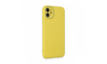 Newface iPhone 11 Kılıf Lansman Glass Kapak - Sarı