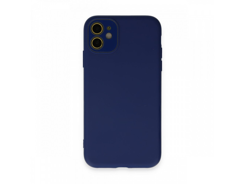 Newface iPhone 11 Kılıf Lansman Glass Kapak - Sky Blue