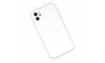 Newface iPhone 11 Kılıf Nano içi Kadife Silikon - Beyaz
