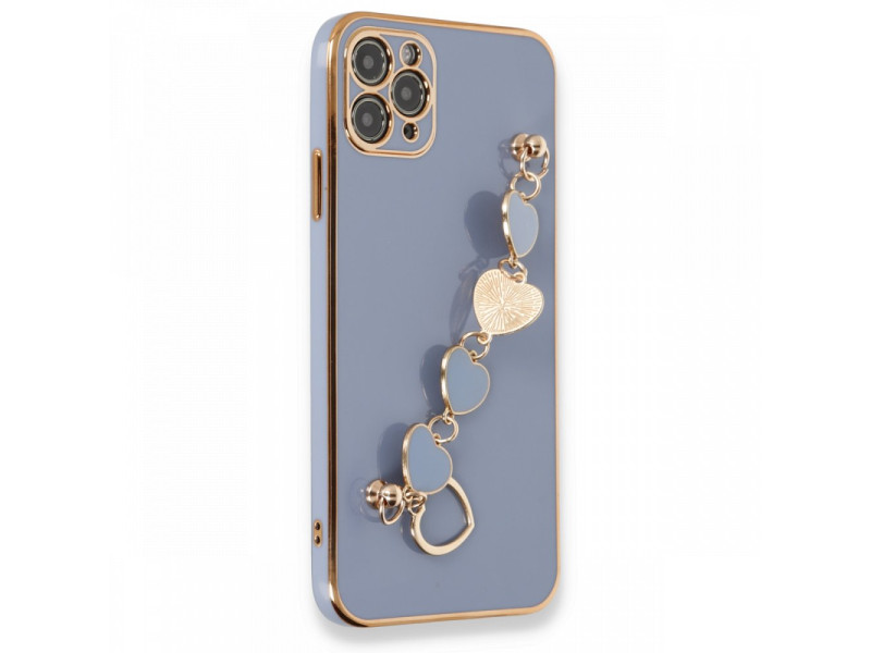 Newface iPhone 11 Pro Kılıf Esila Silikon - Gri