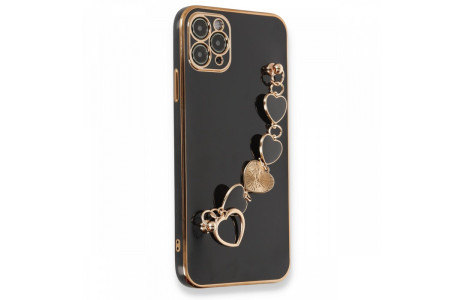 Newface iPhone 11 Pro Kılıf Esila Silikon - Siyah