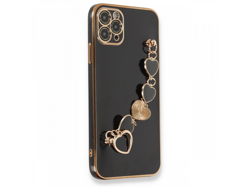 Newface iPhone 11 Pro Kılıf Esila Silikon - Siyah
