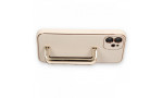Newface iPhone 12 Kılıf Coco Elit Kapak - Gold