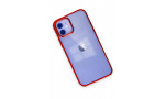 Newface iPhone 12 Kılıf Element Silikon - Kırmızı