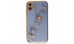 Newface iPhone 12 Kılıf Esila Silikon - Gri