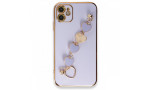 Newface iPhone 12 Kılıf Esila Silikon - Lila