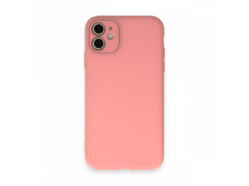 Newface iPhone 12 Kılıf Lansman Glass Kapak - Pembe