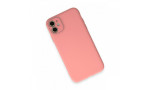 Newface iPhone 12 Kılıf Lansman Glass Kapak - Pembe