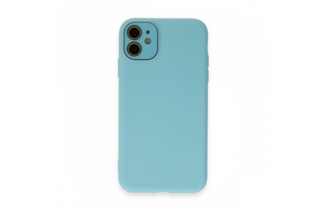 Newface iPhone 12 Kılıf Lansman Glass Kapak - Turkuaz