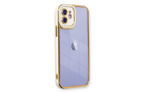 Newface iPhone 11 Kılıf Liva Lens Silikon - Beyaz