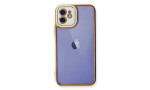 Newface iPhone 11 Kılıf Liva Lens Silikon - Beyaz