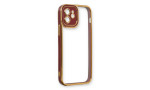 Newface iPhone 11 Kılıf Liva Lens Silikon - Bordo