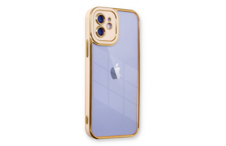 Newface iPhone 11 Kılıf Liva Lens Silikon - Pudra