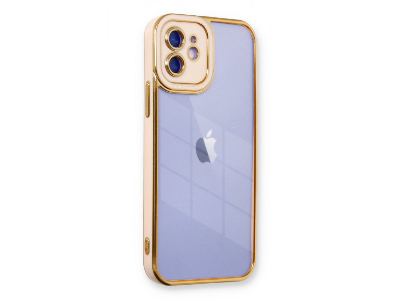 Newface iPhone 11 Kılıf Liva Lens Silikon - Pudra
