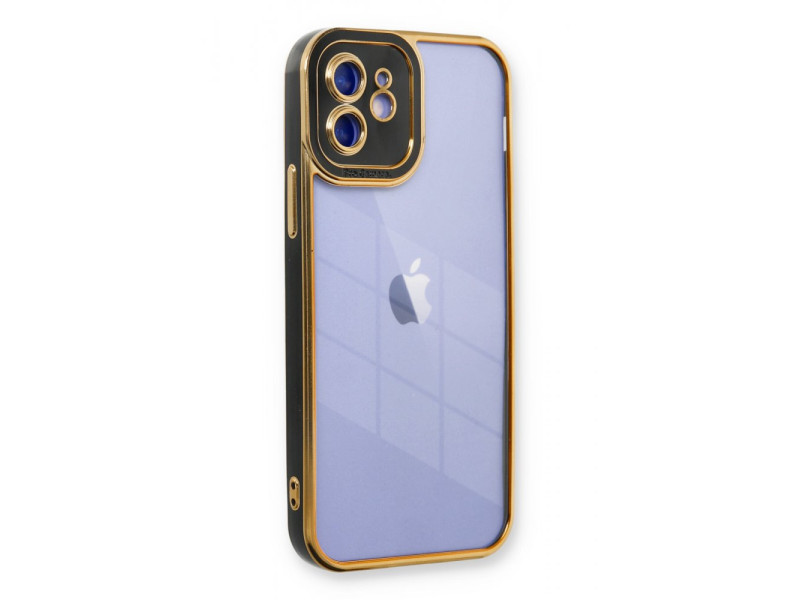 Newface iPhone 11 Kılıf Liva Lens Silikon - Siyah
