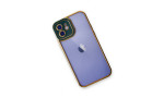 Newface iPhone 11 Kılıf Liva Lens Silikon - Yeşil