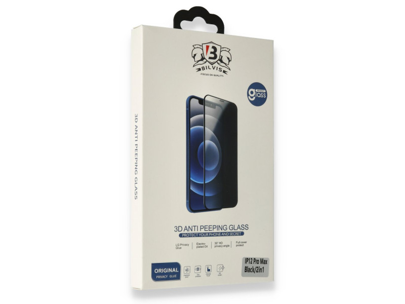 Newface iPhone SE 2020 Bilvis Hayalet Cam Ekran Koruyucu - Siyah
