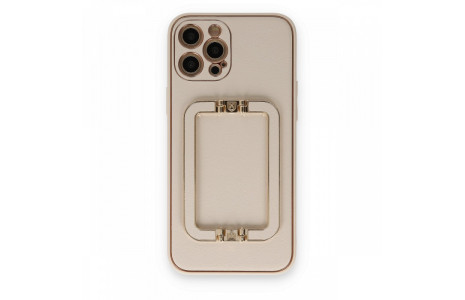Newface iPhone 12 Pro Kılıf Coco Elit Kapak - Gold
