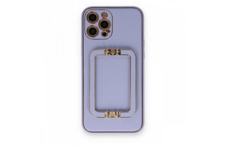 Newface iPhone 12 Pro Kılıf Coco Elit Kapak - Lila