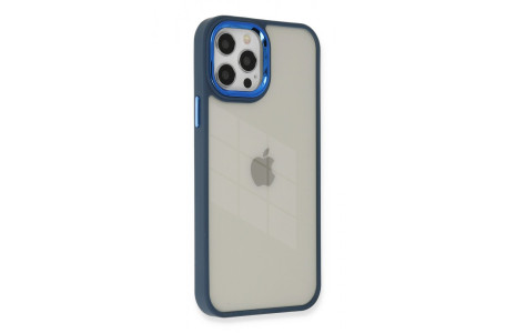 Newface iPhone 12 Pro Kılıf Dora Kapak - Mavi