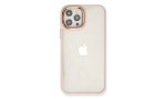 Newface iPhone 12 Pro Kılıf Dora Kapak - Pudra