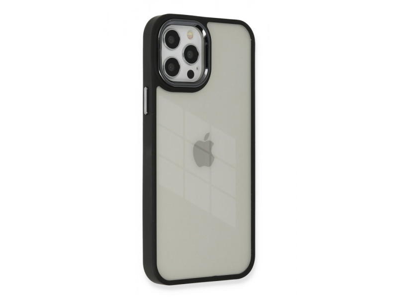 Newface iPhone 12 Pro Kılıf Dora Kapak - Siyah