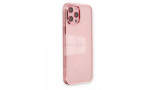 Newface iPhone 12 Pro Kılıf Element Silikon - Pembe