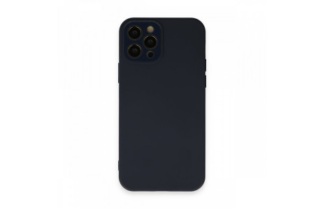 Newface iPhone 12 Pro Kılıf Lansman Glass Kapak - Lacivert