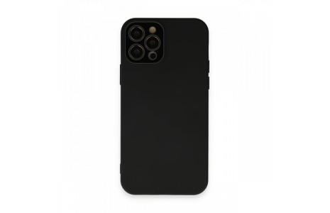 Newface iPhone 12 Pro Kılıf Lansman Glass Kapak - Siyah