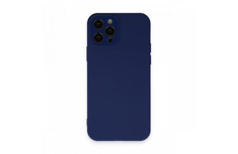 Newface iPhone 12 Pro Kılıf Lansman Glass Kapak - Sky Blue