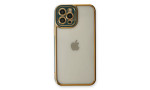 Newface iPhone 12 Pro Kılıf Liva Lens Silikon - Yeşil
