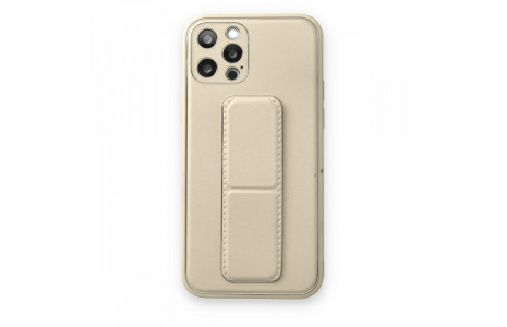 Newface iPhone 12 Pro Max Kılıf Coco Deri Standlı Kapak - Beyaz