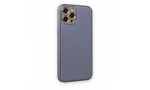 Newface iPhone 12 Pro Max Kılıf Coco Karbon Silikon - Gri