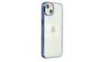 Newface iPhone 13 Kılıf Element Silikon - Mavi