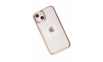 Newface iPhone 13 Kılıf Element Silikon - Pembe