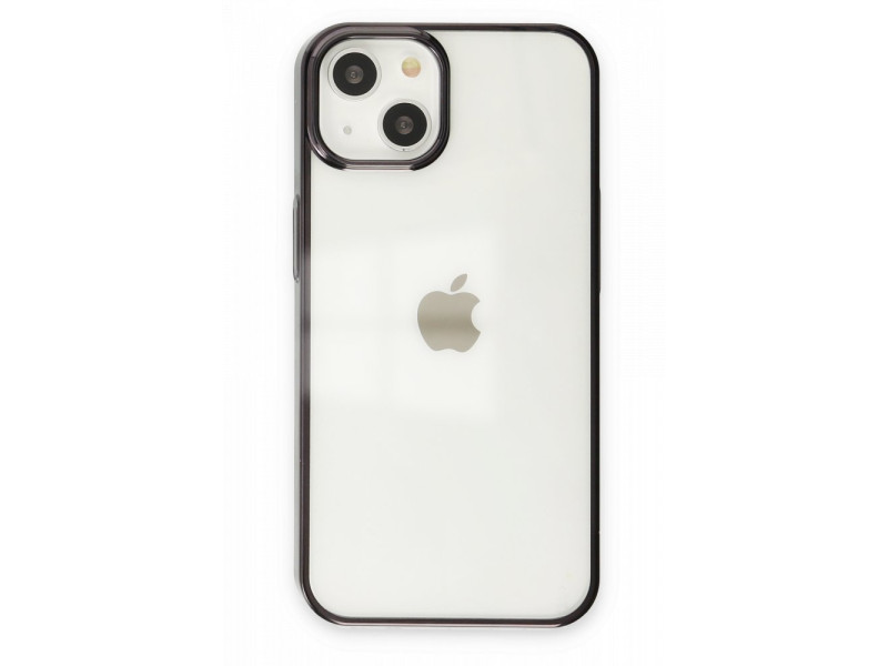 Newface iPhone 13 Kılıf Element Silikon - Siyah