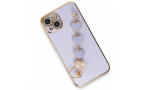 Newface iPhone 13 Kılıf Esila Silikon - Lila