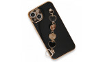 Newface iPhone 13 Kılıf Esila Silikon - Siyah