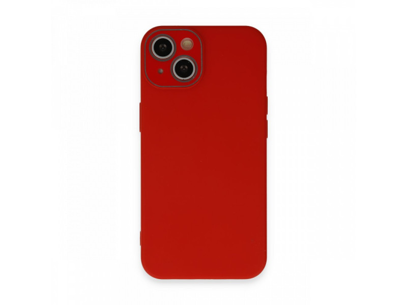 Newface iPhone 13 Kılıf Lansman Glass Kapak - Kırmızı