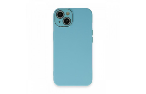 Newface iPhone 13 Kılıf Lansman Glass Kapak - Mavi