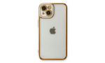 Newface iPhone 13 Kılıf Liva Lens Silikon - Beyaz