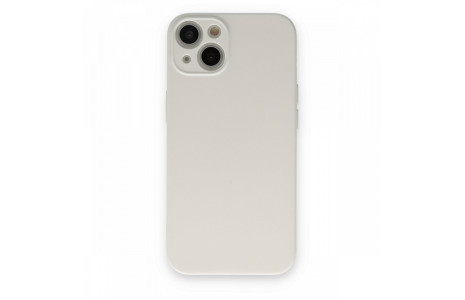 Newface iPhone 13 Kılıf Nano içi Kadife Silikon - Beyaz
