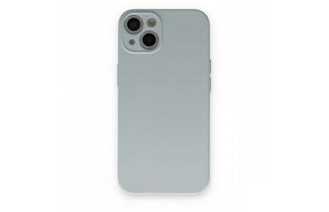 Newface iPhone 13 Kılıf Nano içi Kadife Silikon - Buz Mavisi