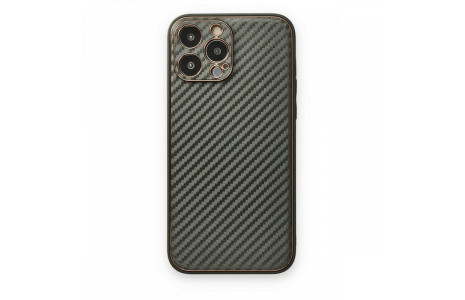 Newface iPhone 13 Pro Kılıf Coco Karbon Silikon - Füme