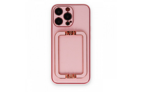 Newface iPhone 13 Pro Max Kılıf Coco Elit Kapak - Pembe