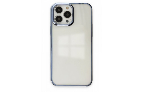 Newface iPhone 13 Pro Max Kılıf Element Silikon - Mavi